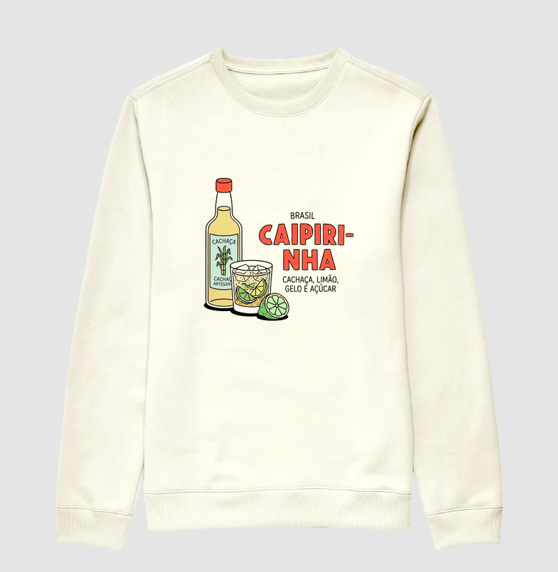 Caipirinha - Suéter Moletom
