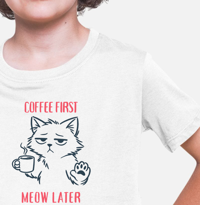 Coffee First, Meow Later