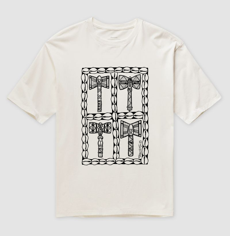 Oxês de Xango - Collab Manguedemim Oversized