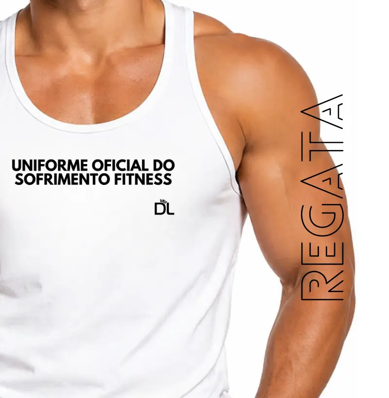 Uniforme Oficial do Sofrimento Fitness - Regata