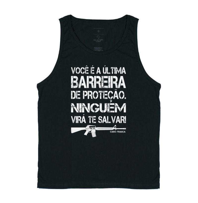 Você é a última barreira Carô França
