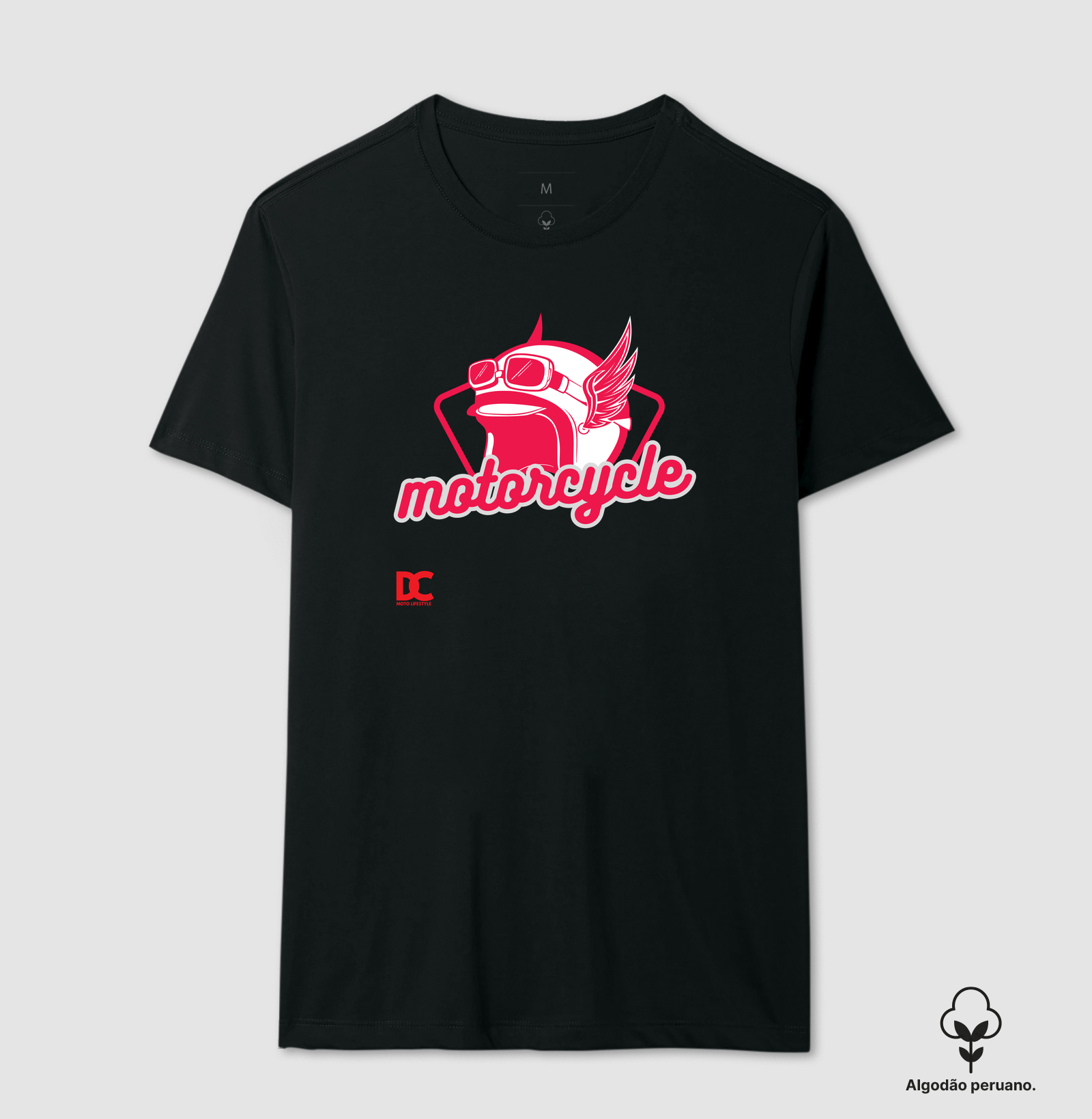 Camiseta da Mulher Motociclista 