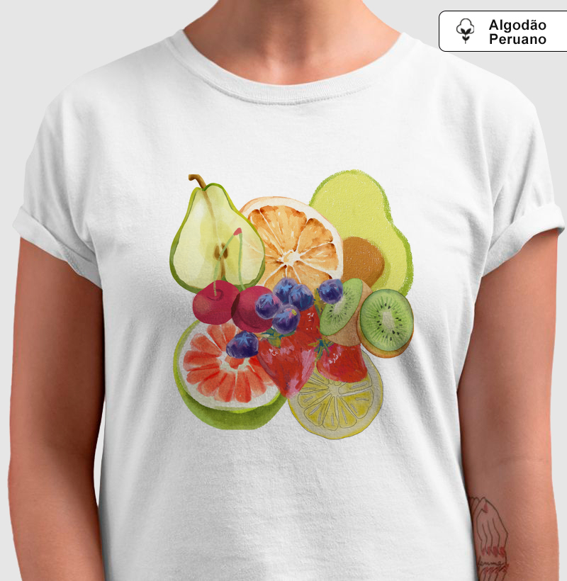 Camiseta Algodão Peruano Pure