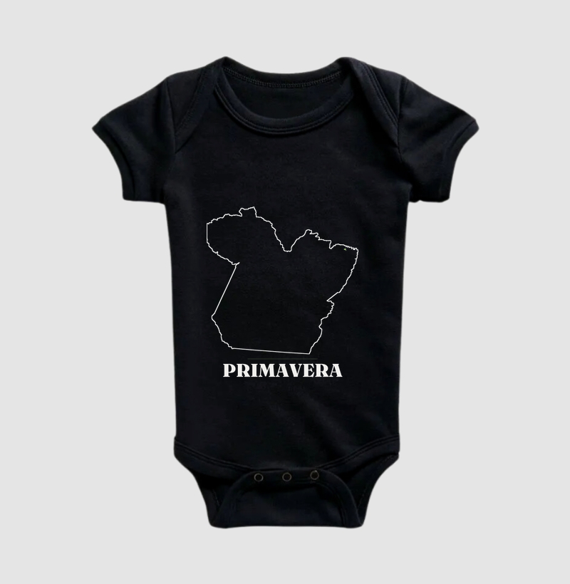 Primavera | Traço PA - Body Infantil