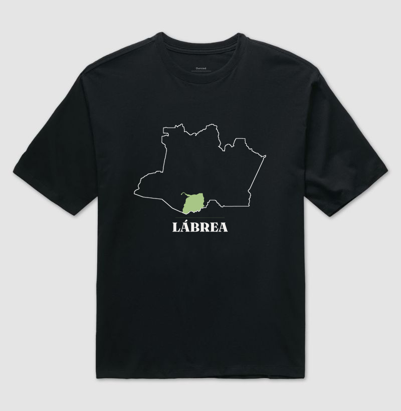 Lábrea | Traço AM - Camiseta Oversized