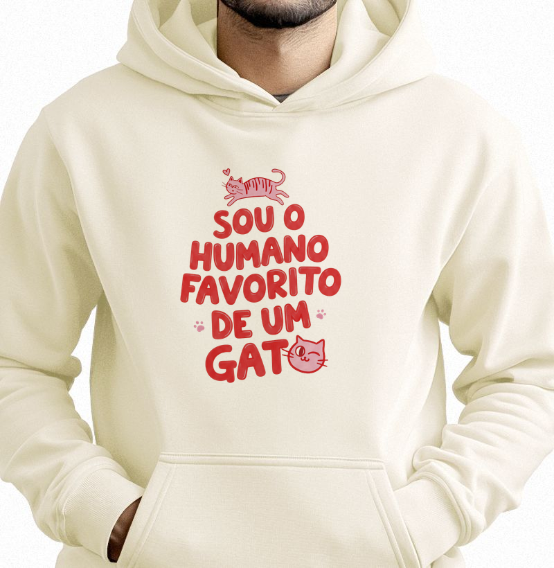 Sou o humano favorito de um gato