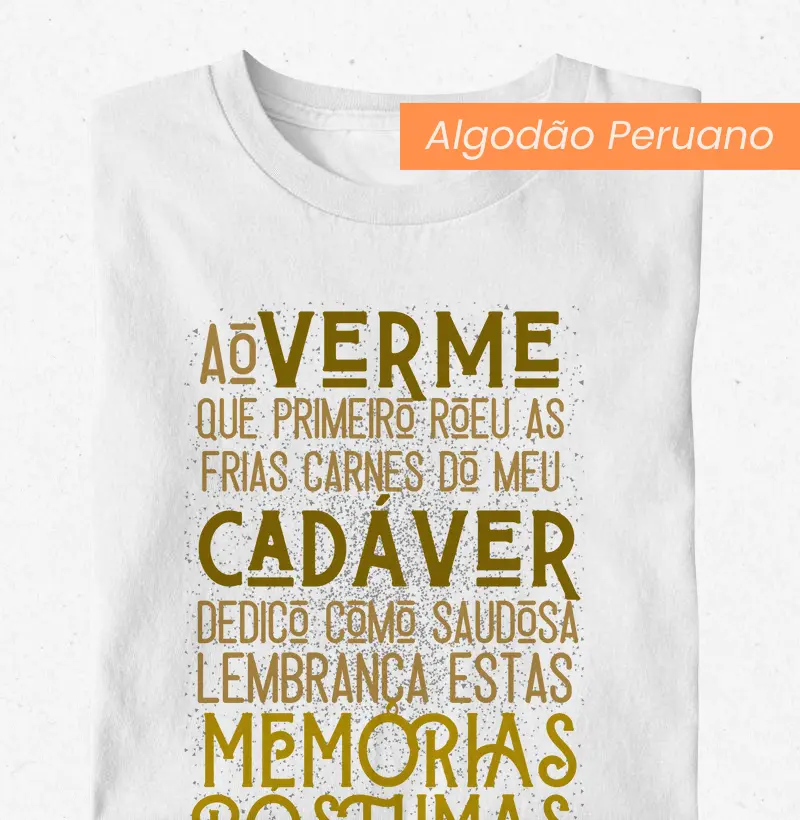 Dedicatória Memórias Póstumas Machado de Assis