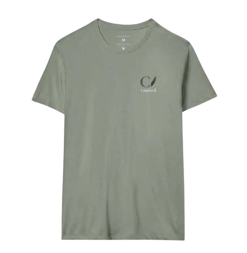 Camiseta Candwell Feather Signature Sage