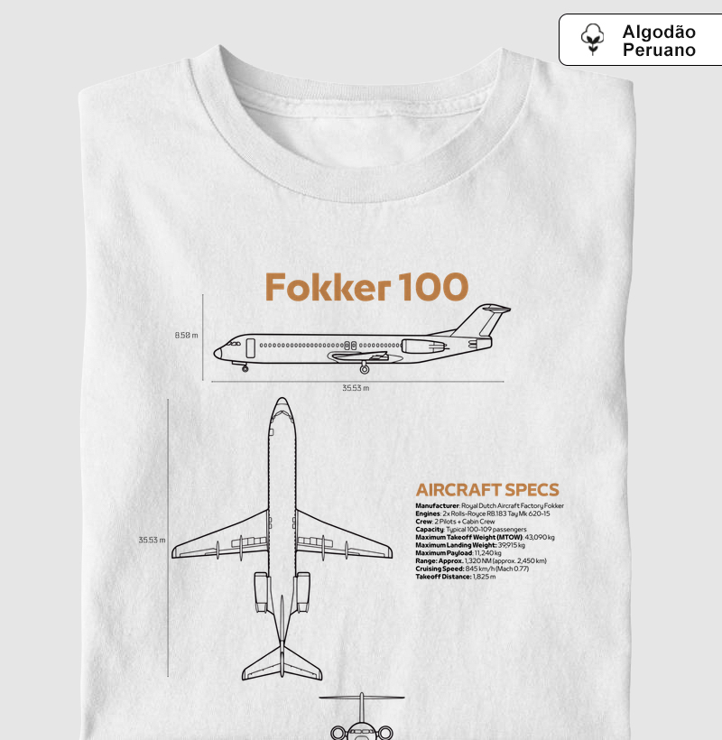 Fokker 100 - Blueprint