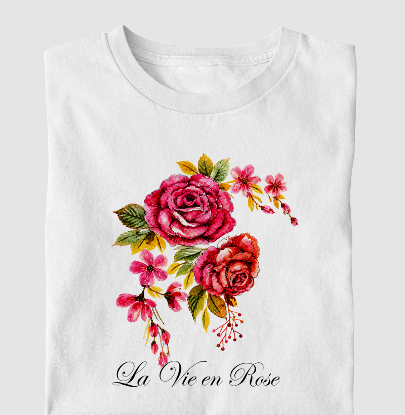 Camiseta La Vie en Rose