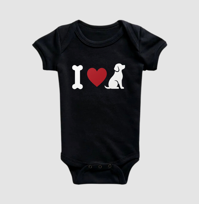I love dogs - Body Infantil