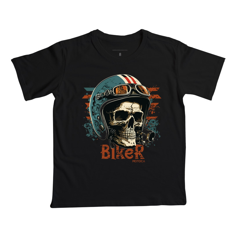 Biker Helmet Skull