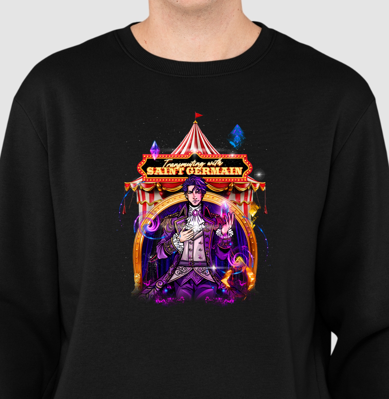 Camise Transmuting with Saint Germain