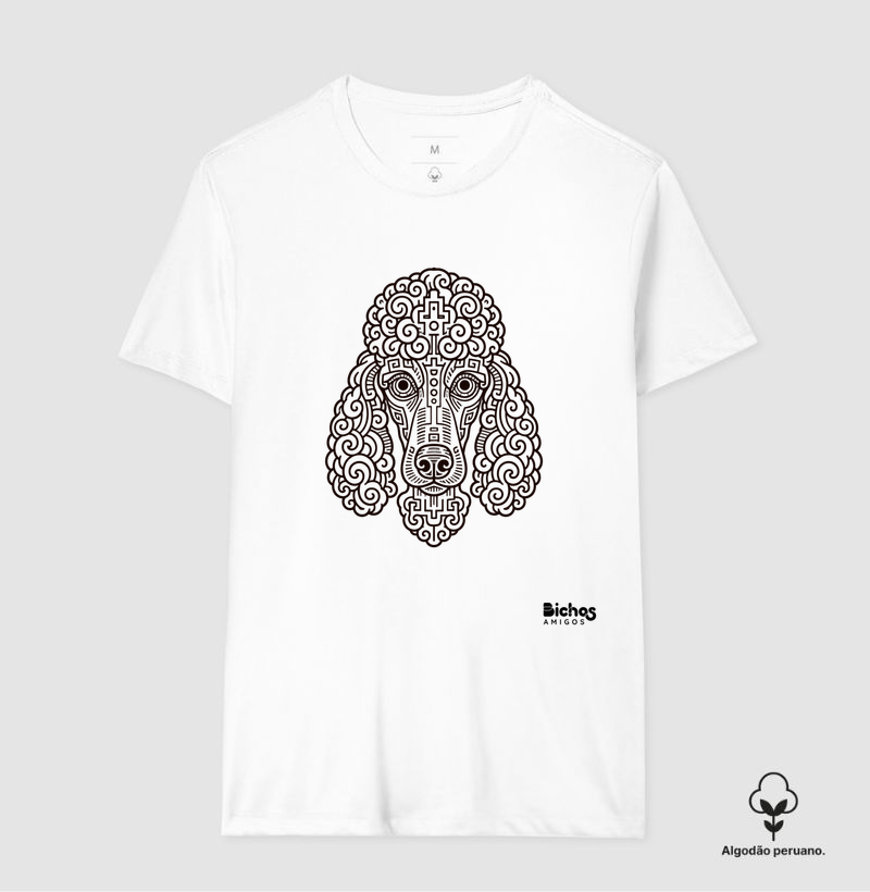 Poodle - Camiseta Algodão Peruano
