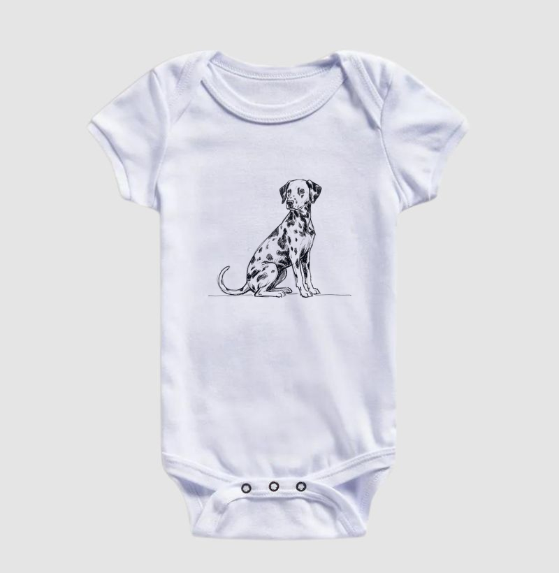 Dálmata - Desenho - Body Infantil