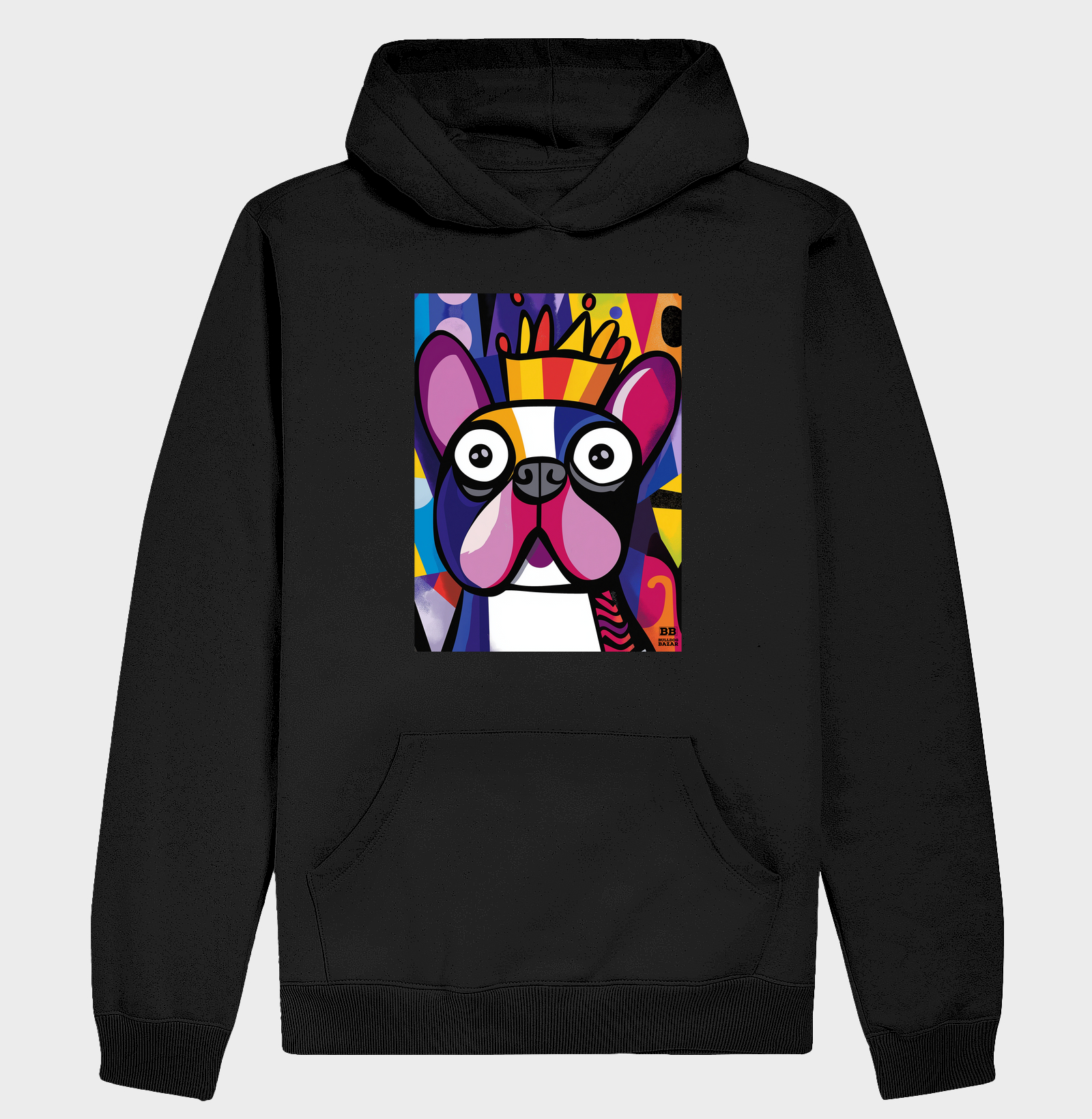 Moletom Bulldog Frances "Realeza"