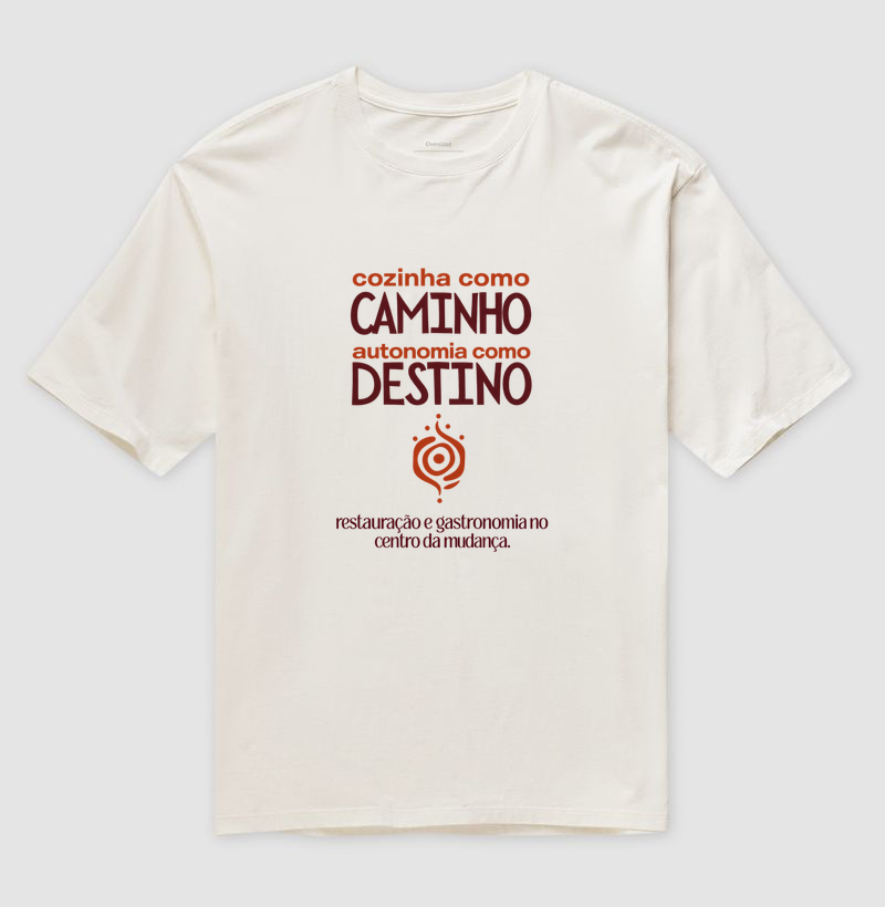 Camiseta Oversized Destino 