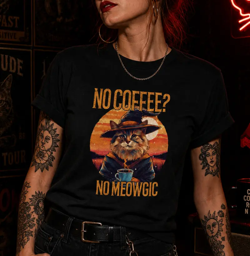 No coffe, no meowgic