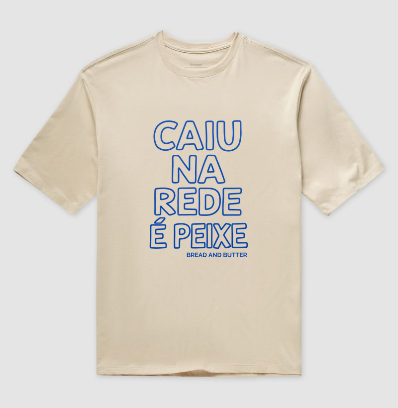 Camiseta Oversized Rede