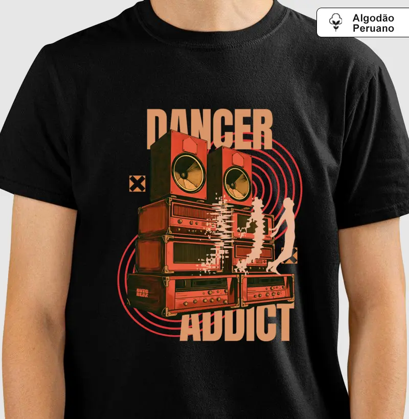 DANCER ADDICT vol.1 - Camiseta Algodão Peruano
