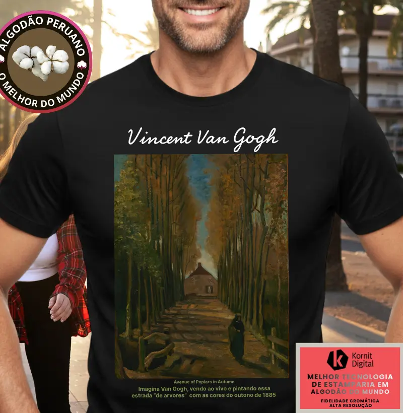 AVENUE OF POPLARS - VAN GOGH