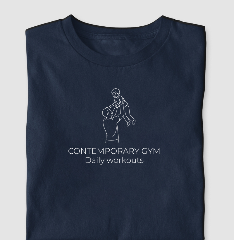 Camiseta Contemporary Gym - Edição Pai & Filho