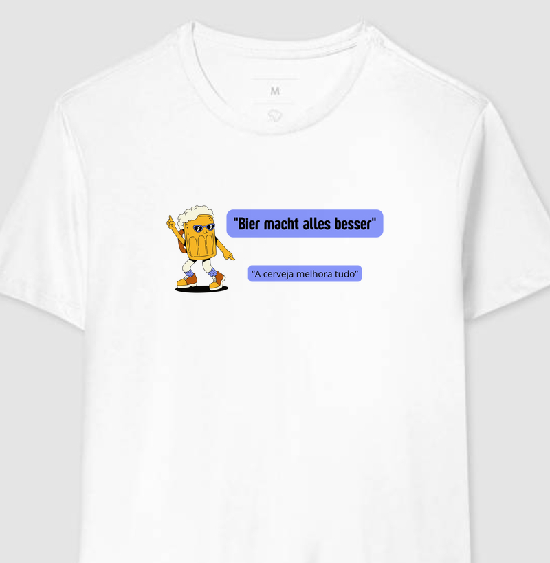 A cerveja melhora tudo