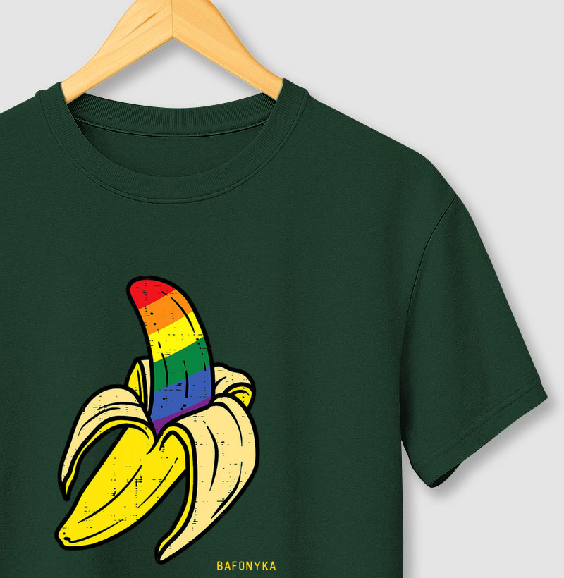 🍌🌈 Do lado de dentro, só cores e orgulho.
