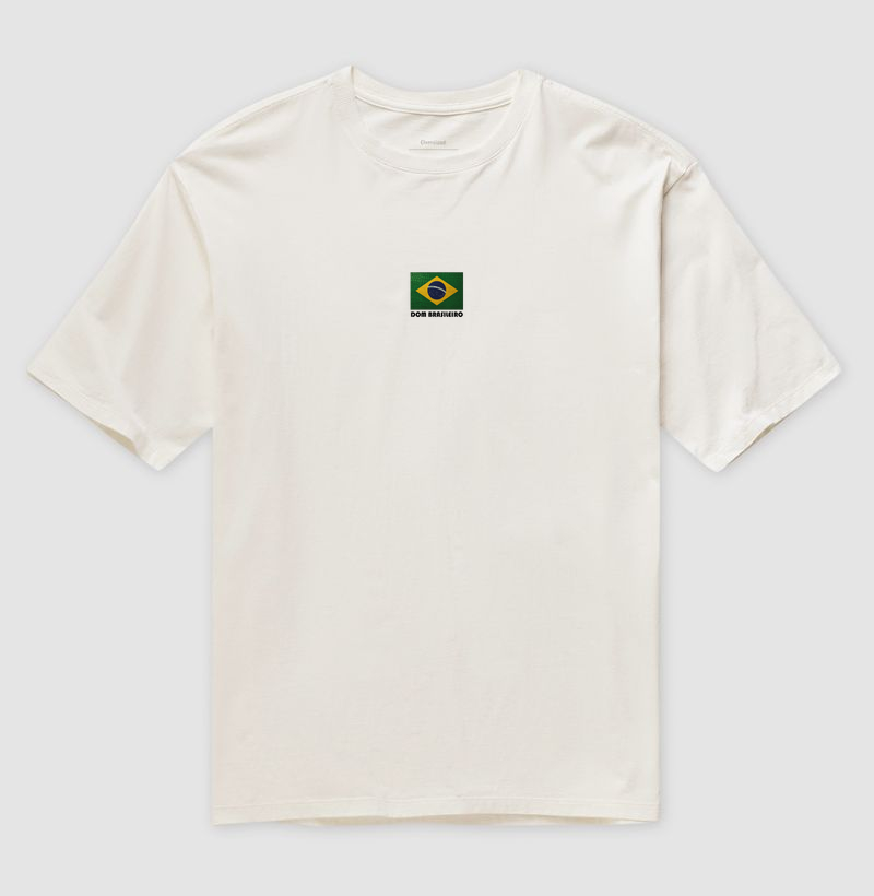 Camiseta Oversized DOM BRASILEIRO