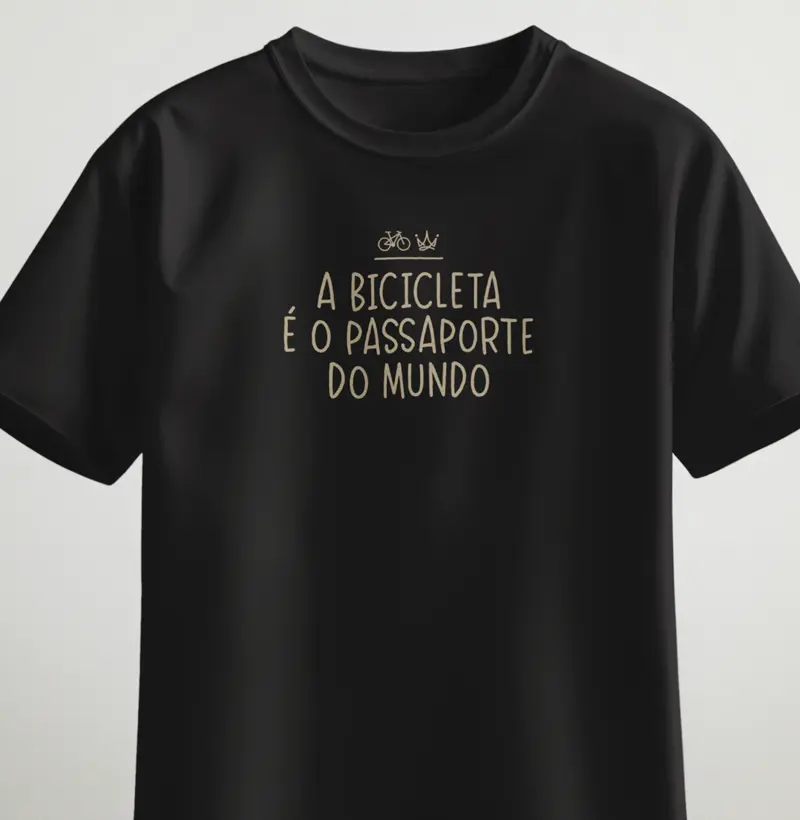 A bicicleta é o passaporte do mundo