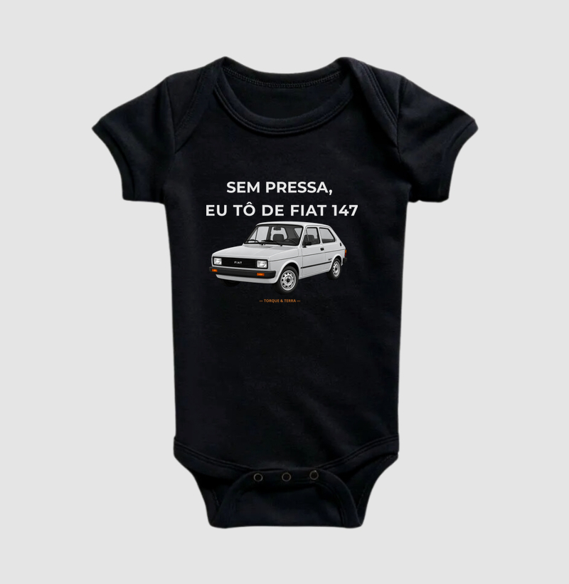 Sem pressa, eu tô de Fiat 147 - Prata