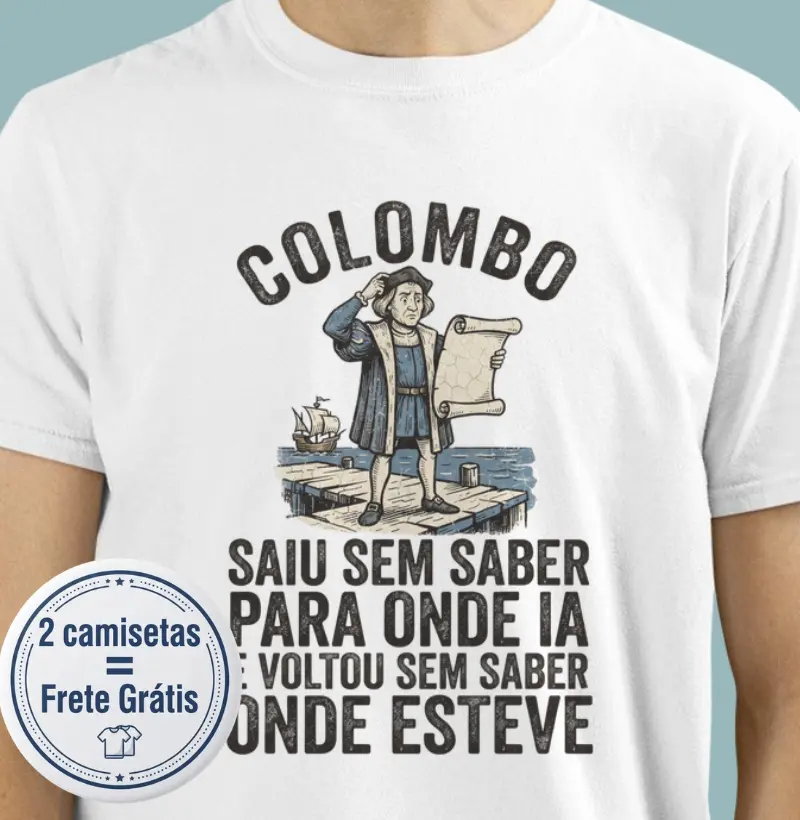 Cristóvão Colombo - Camiseta
