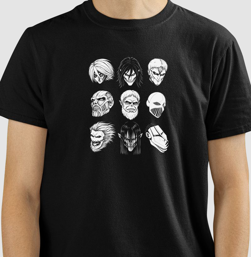 Nove Titãs Shingeki no Kyojin
