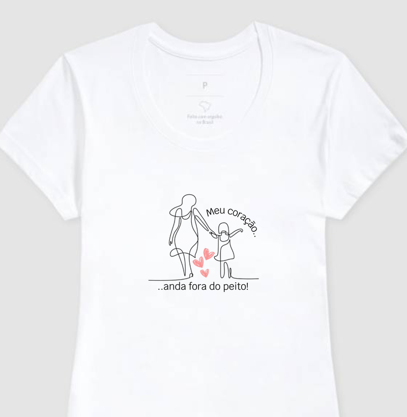 Meu coração anda fora do peito