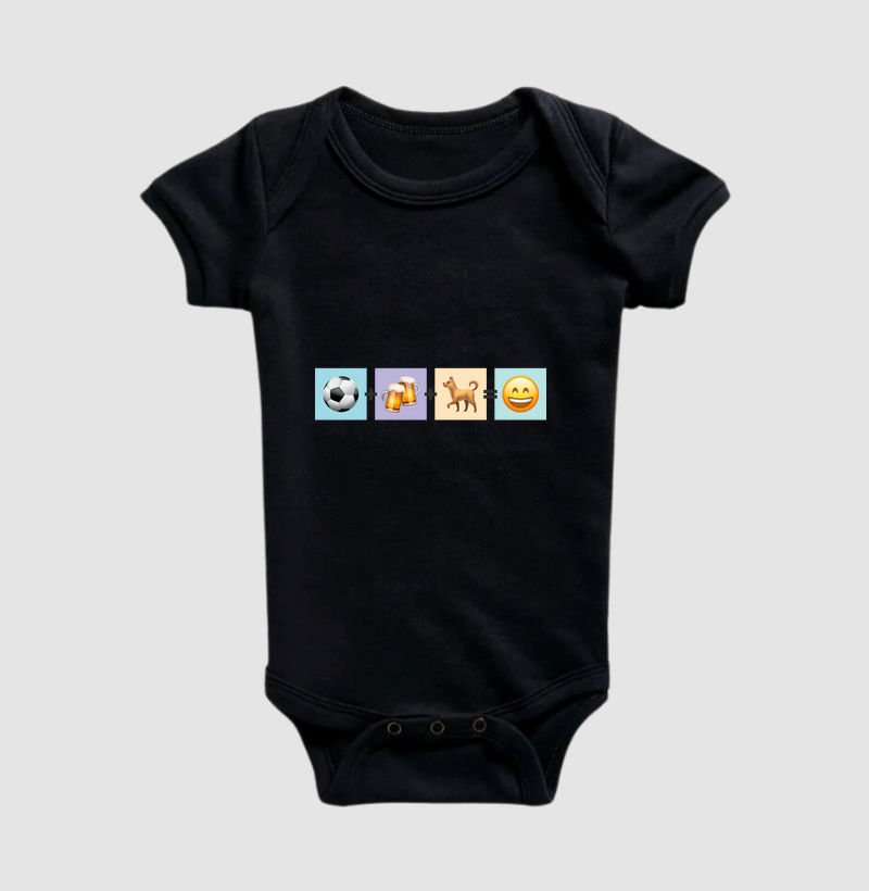 Body infantil - O Segredo da Felicidade