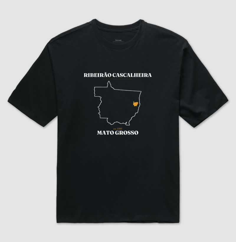 Ribeirão Cascalheira | Legado MT - Camiseta Oversized