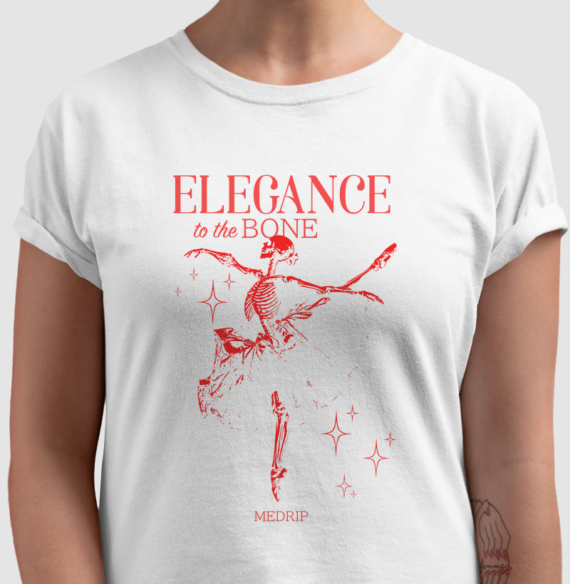 Camiseta - Ortopedia: Elegance to the Bone
