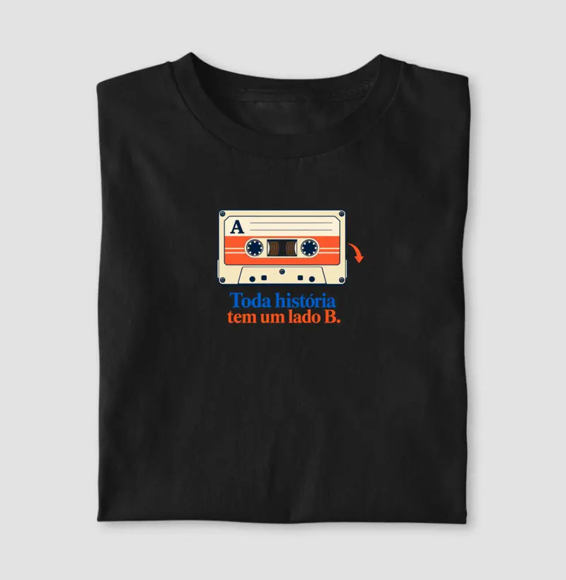 Camiseta Minha Nuvem Tinha Lado A 