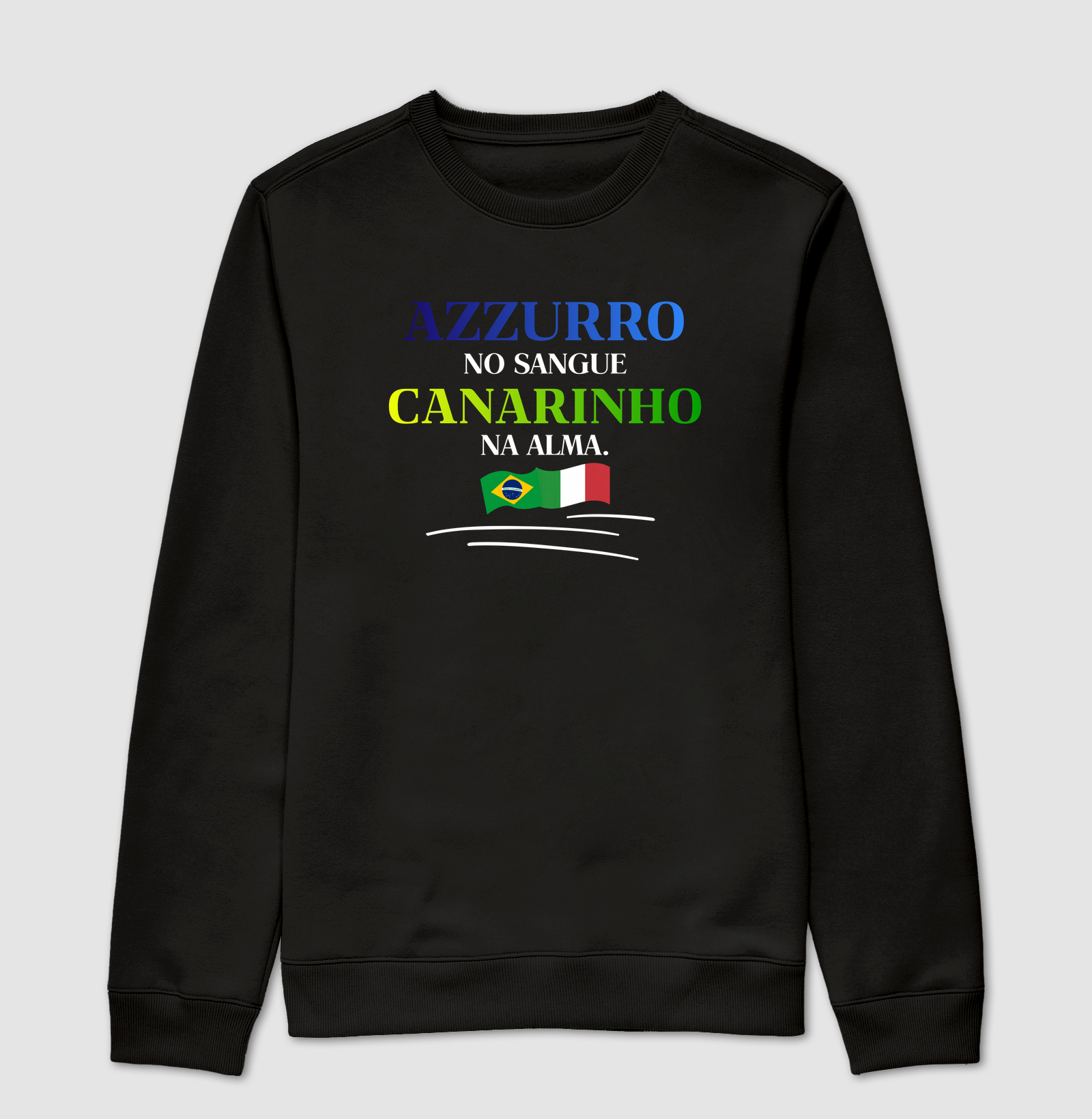 Azzurro no sangue, Canarinho na alma