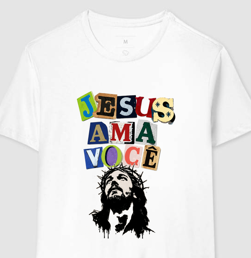 Jesus ama você recortes