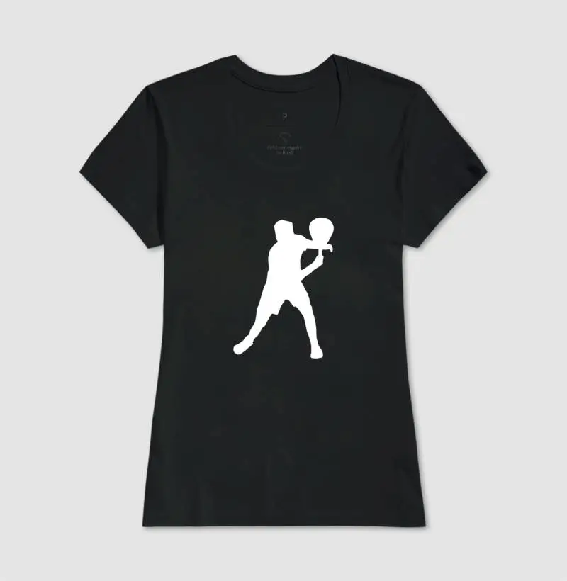 Camiseta Feminina Padel Club Logo Grande