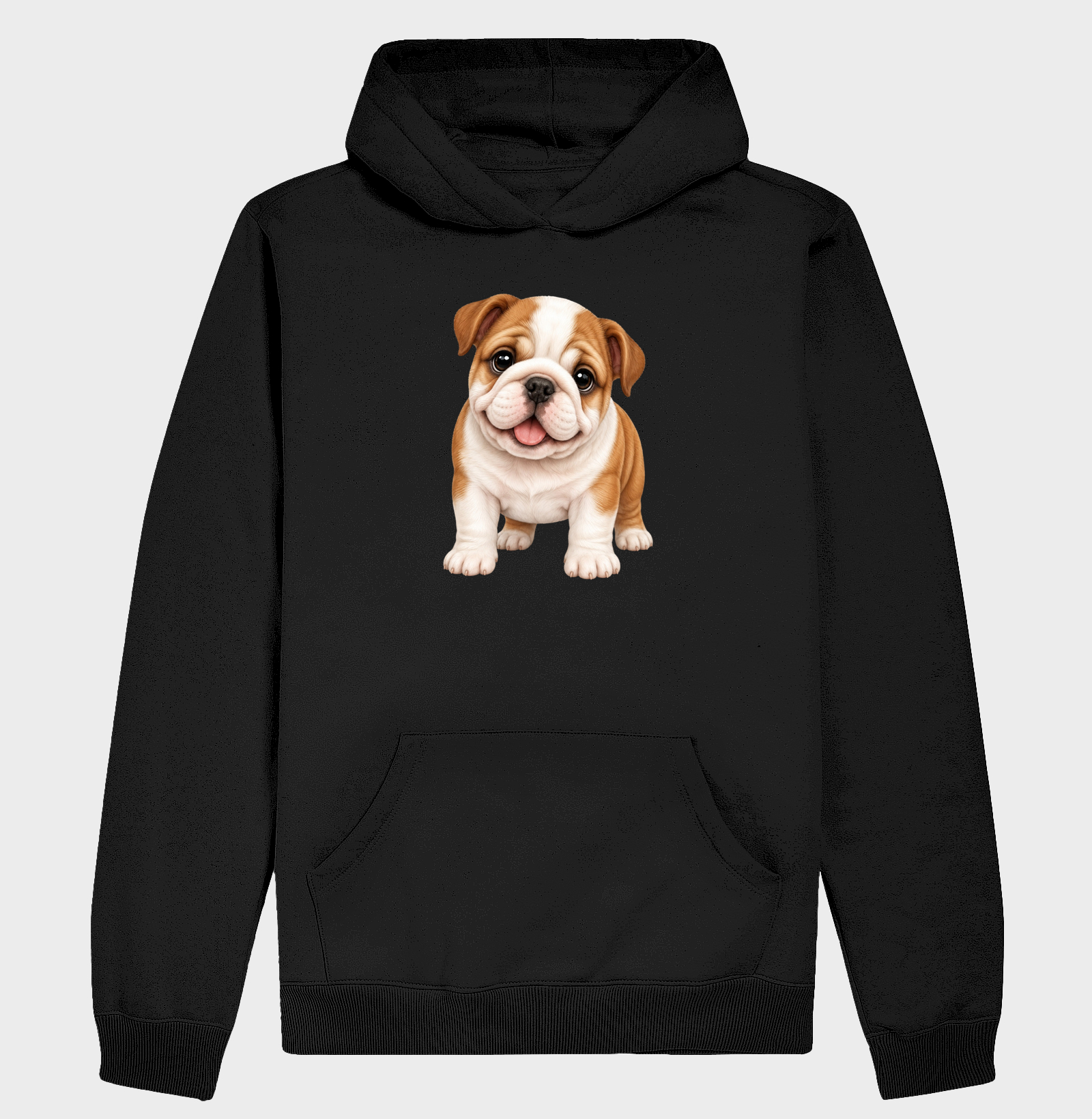 Bulldog (Buldogue) Inglês - Desenho Animado - Hoodie Moletom