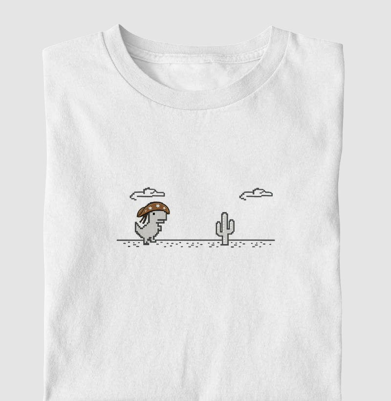 Camiseta "T-Rex Game Nordeste"