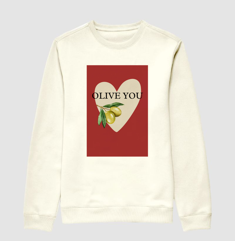 Moletom I Olive You Red