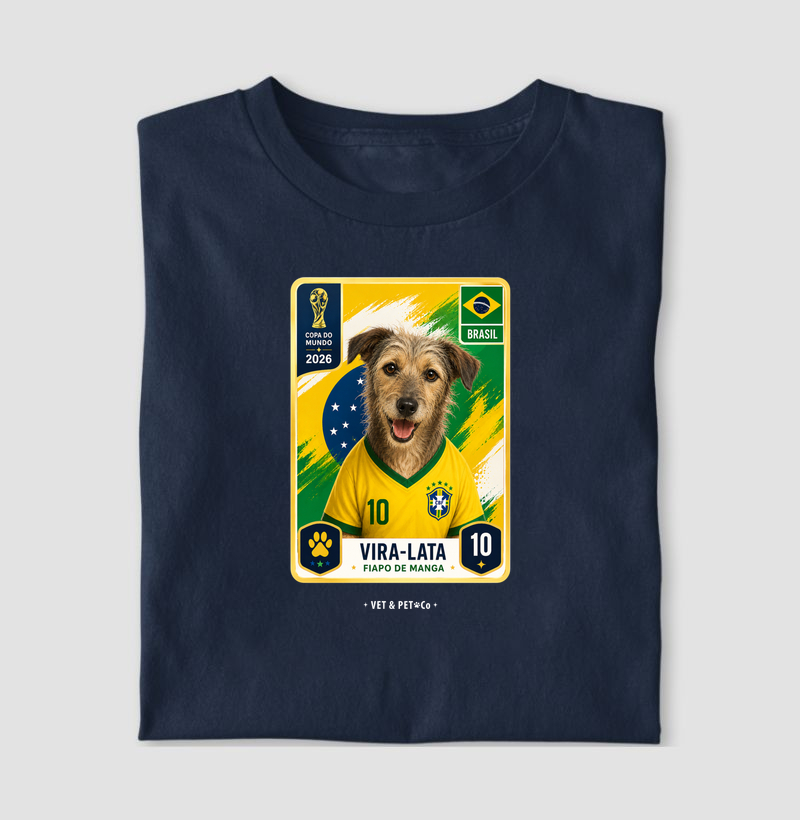 Vira-lata Fiapo de Manga - Versão Copa do Mundo