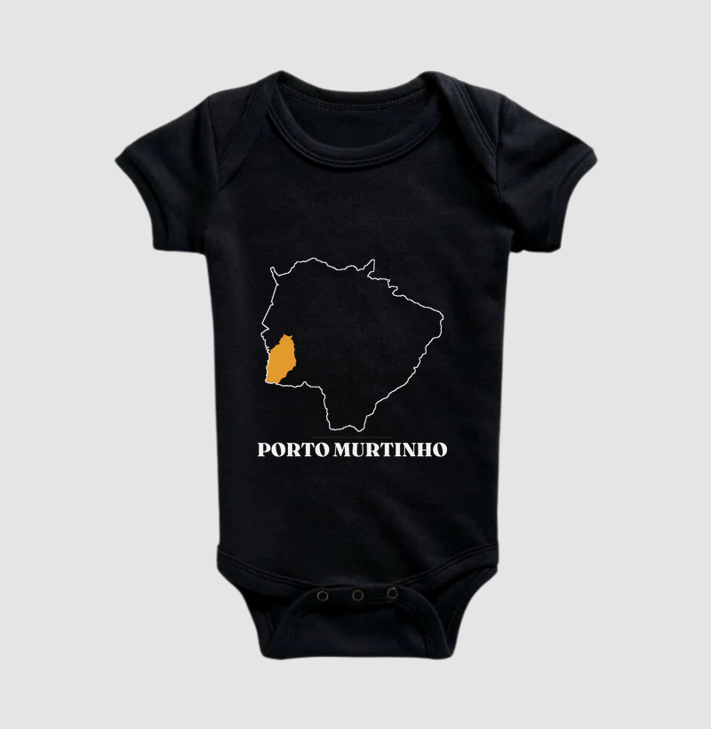 Porto Murtinho | Traço MS - Body Infantil