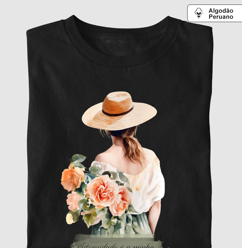 Autocuidado - Camiseta Algodão Peruano