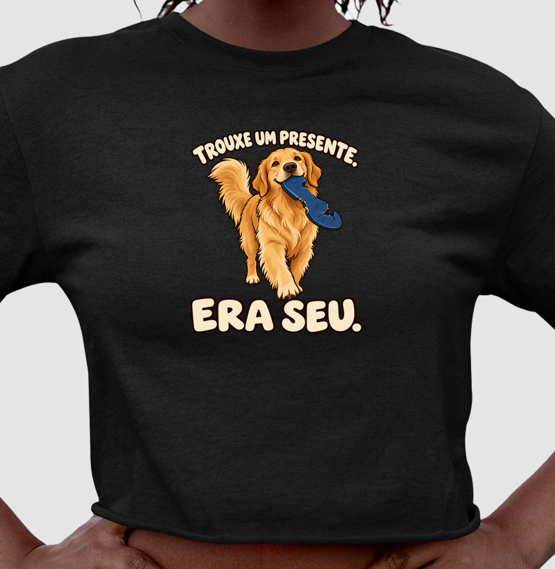 Trouxe um presente. Era seu. - Cropped