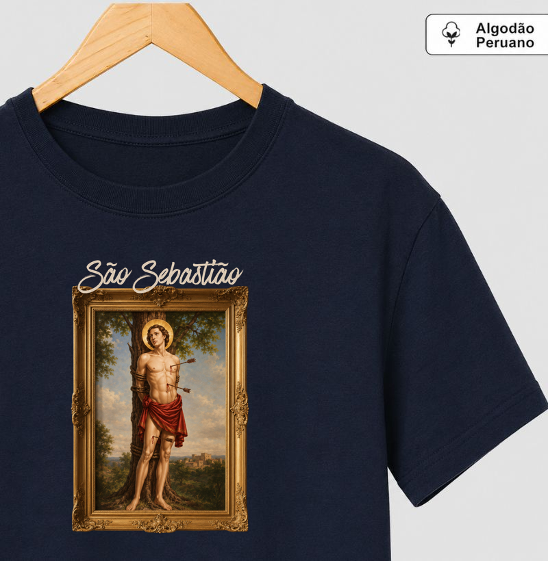 Camiseta Algodão Peruano São Sebastião