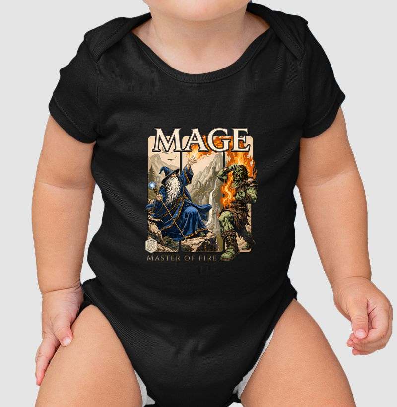 Mage - The Master of Fire - Body Infantil